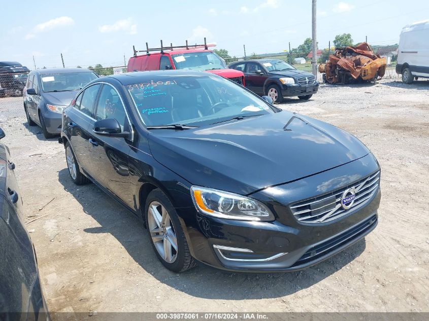 2015 VOLVO S60 T5 PLATINUM