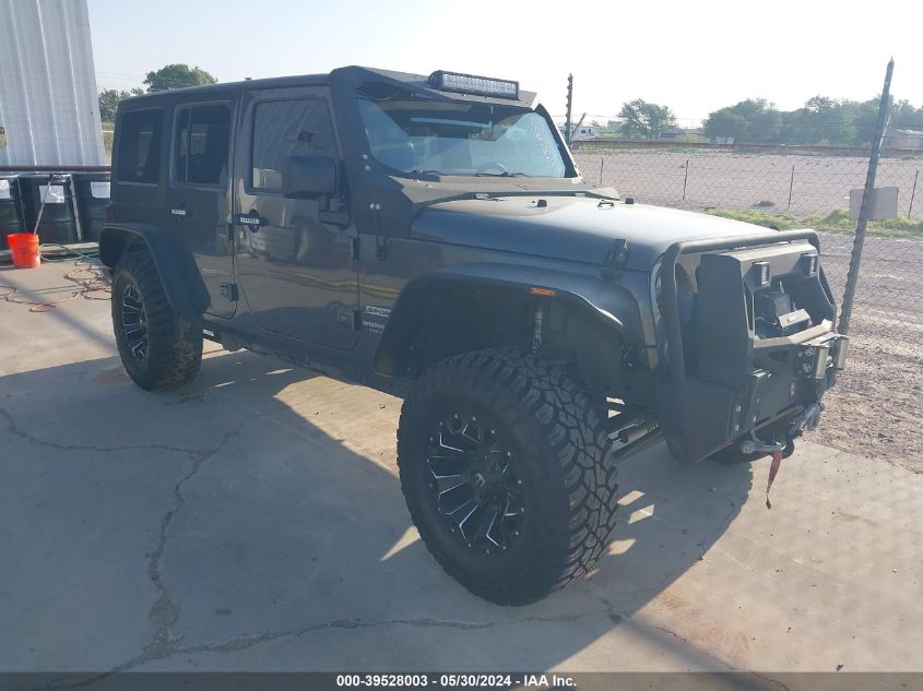 2017 JEEP WRANGLER UNLIMITED SPORT 4X4