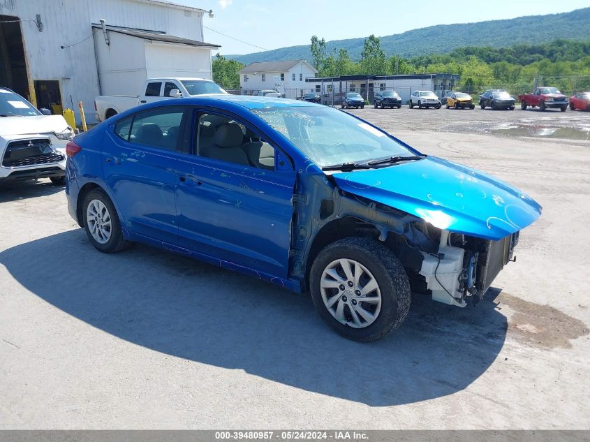 2017 HYUNDAI ELANTRA SE