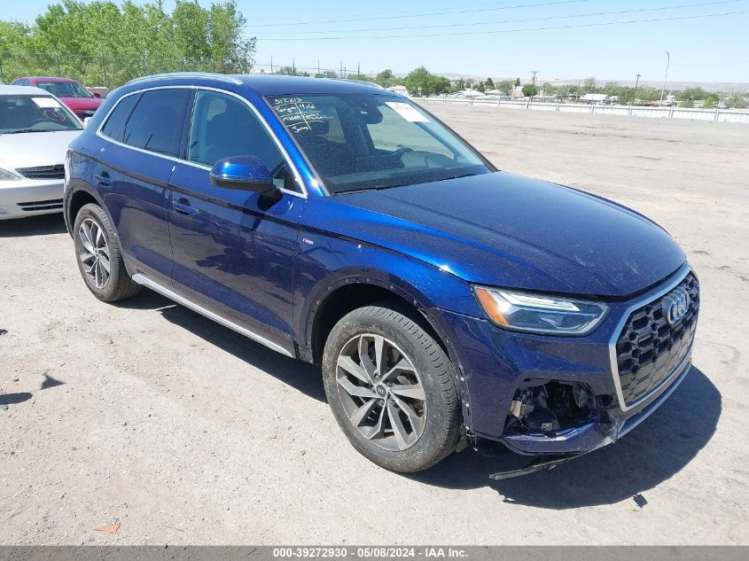 2022 AUDI Q5 PREMIUM PLUS 45 TFSI S LINE QUATTRO S TRONIC