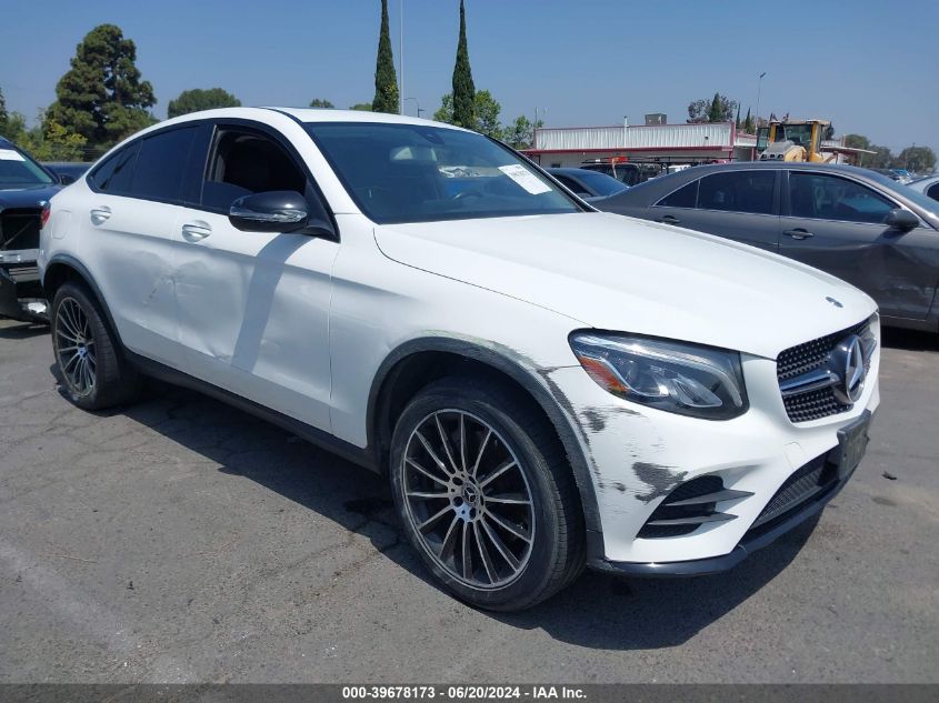 2018 MERCEDES-BENZ GLC 300 COUPE 4MATIC