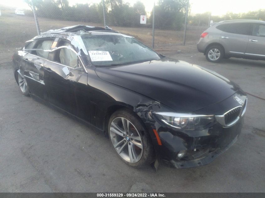 2019 BMW 430I GRAN COUPE