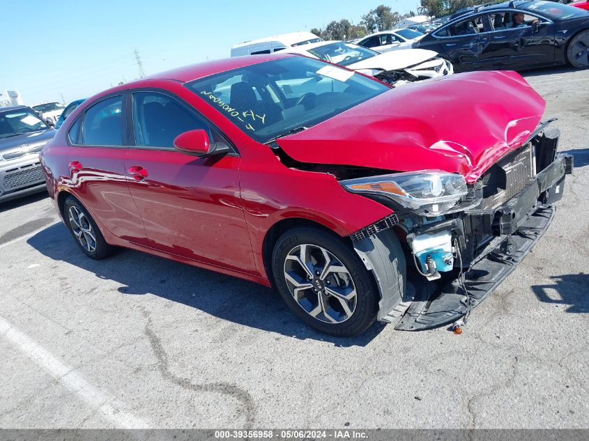 2019 KIA FORTE LXS