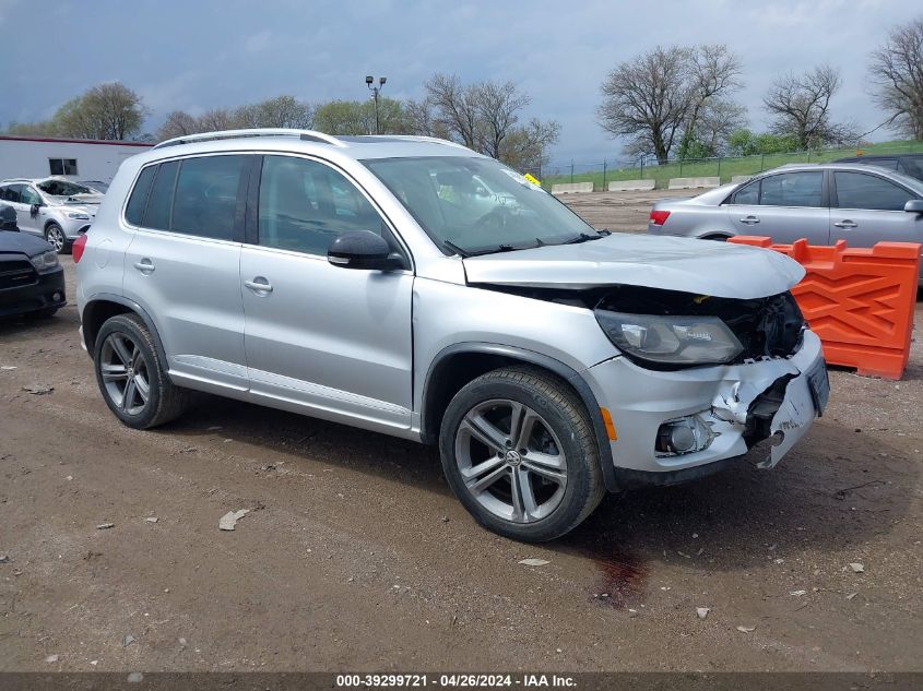 2017 VOLKSWAGEN TIGUAN 2.0T SPORT