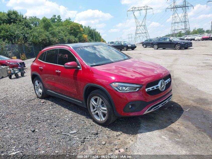 2022 MERCEDES-BENZ GLA 250 4MATIC