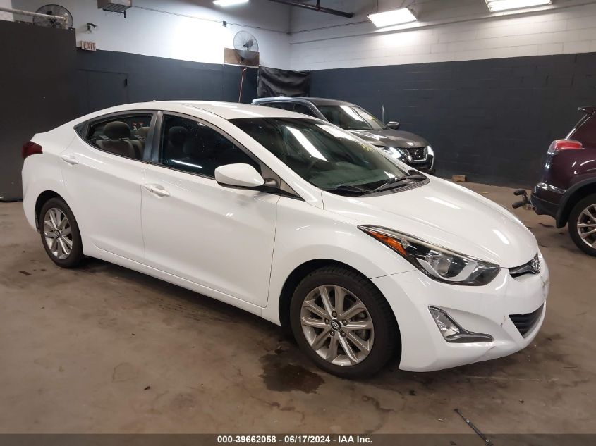 2015 HYUNDAI ELANTRA SE