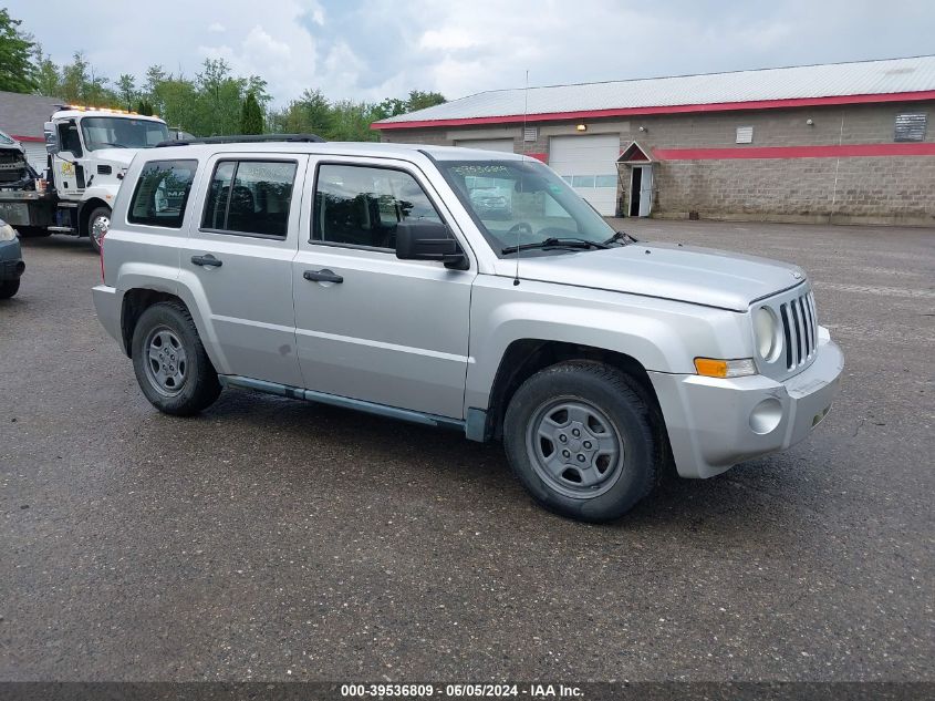 2010 JEEP PATRIOT SPORT