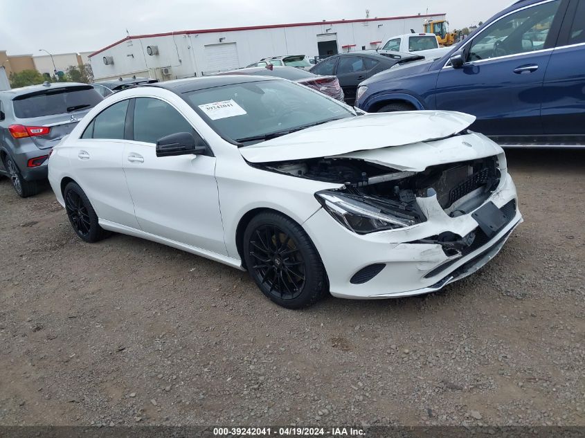 2019 MERCEDES-BENZ CLA 250 4MATIC