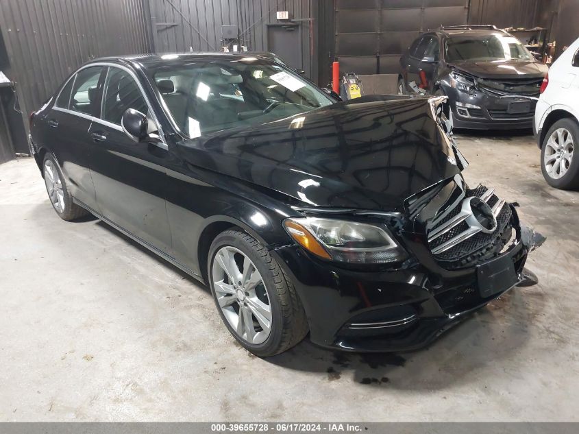 2015 MERCEDES-BENZ C 300 4MATIC