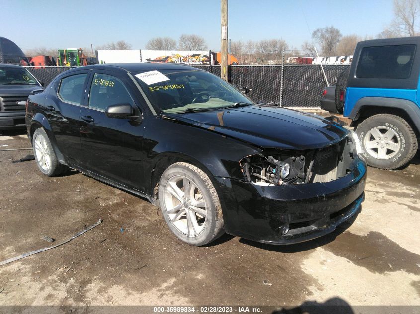 2012 DODGE AVENGER SXT PLUS