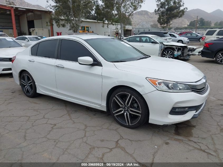 2017 HONDA ACCORD SPORT SE