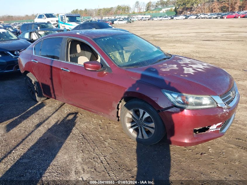 2013 HONDA ACCORD LX