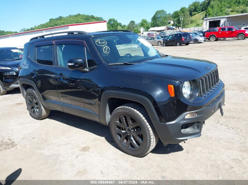 2017 JEEP RENEGADE ALTITUDE 4X4