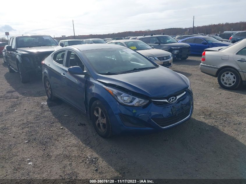 2014 HYUNDAI ELANTRA SE (ULSAN PLANT)