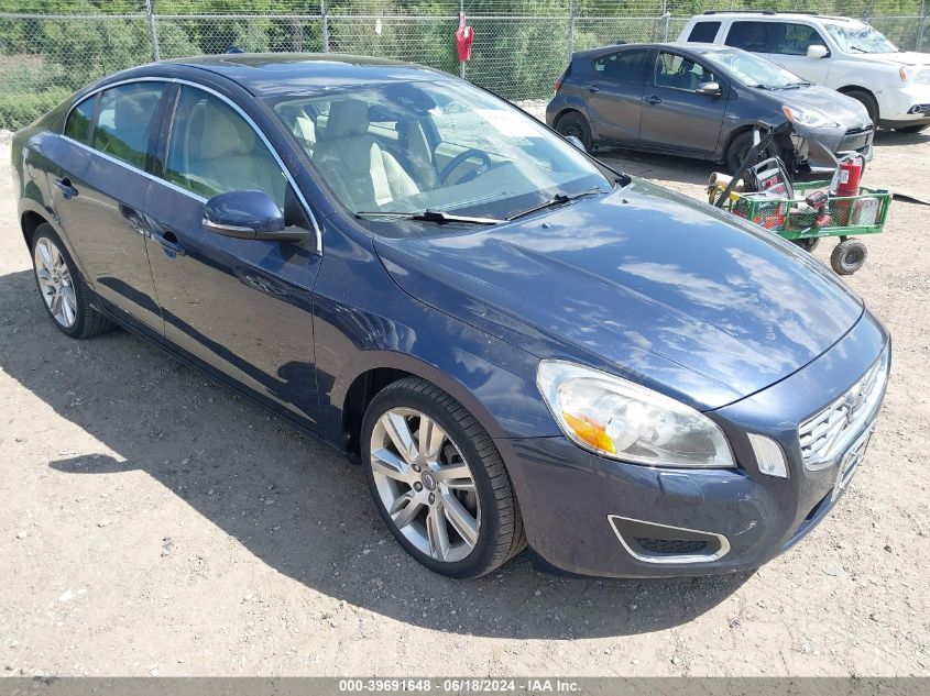 2013 VOLVO S60 T5/T5 PLATINUM/T5 PREMIER/T5 PREMIER PLUS