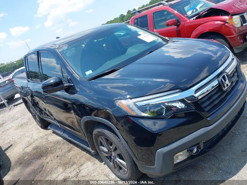 2019 HONDA RIDGELINE SPORT