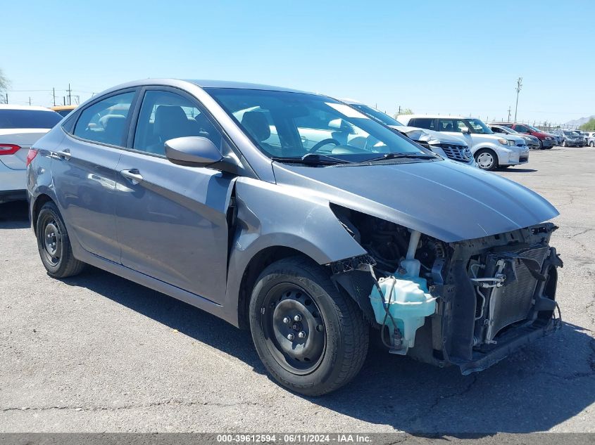 2016 HYUNDAI ACCENT SE