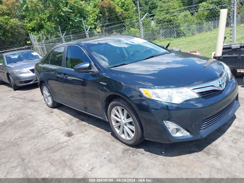 2013 TOYOTA CAMRY HYBRID XLE