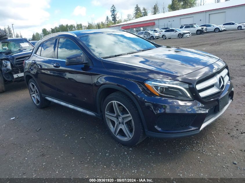 2015 MERCEDES-BENZ GLA 250 4MATIC