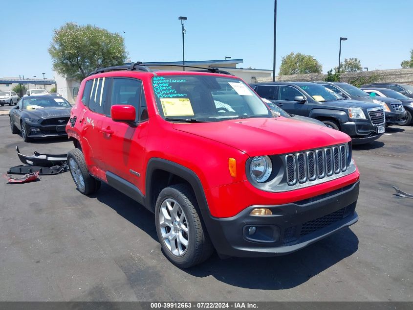 2017 JEEP RENEGADE LATITUDE 4X4