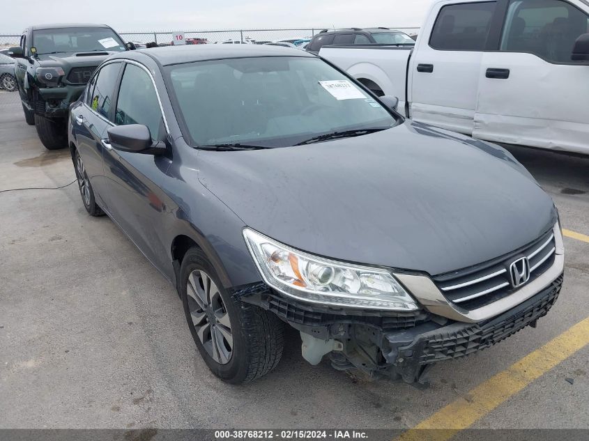 2013 HONDA ACCORD LX