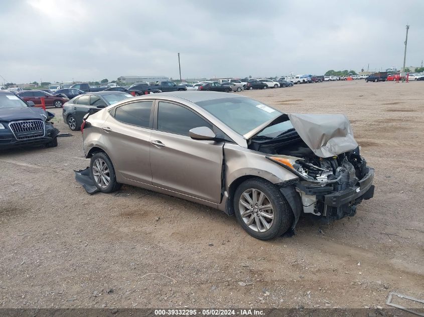 2014 HYUNDAI ELANTRA SE