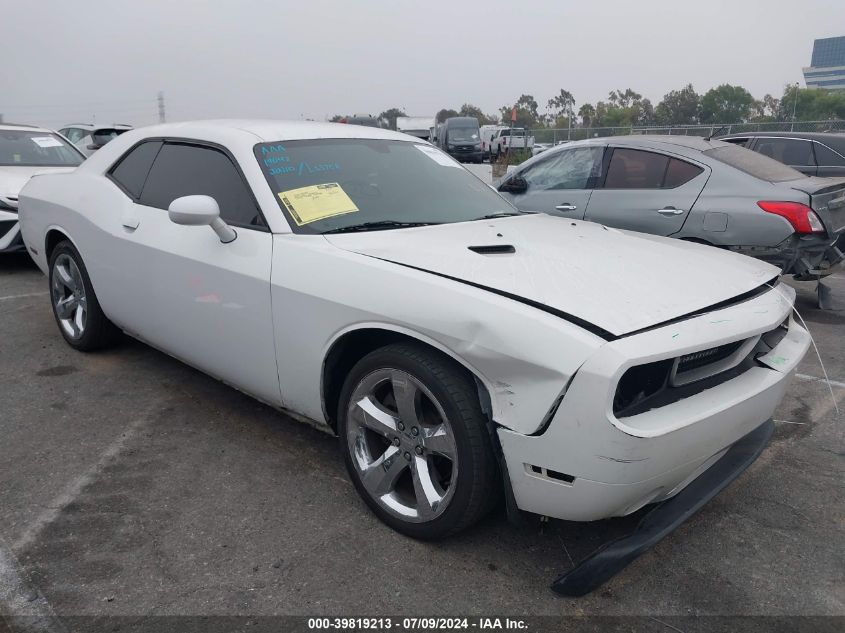 2013 DODGE CHALLENGER SXT