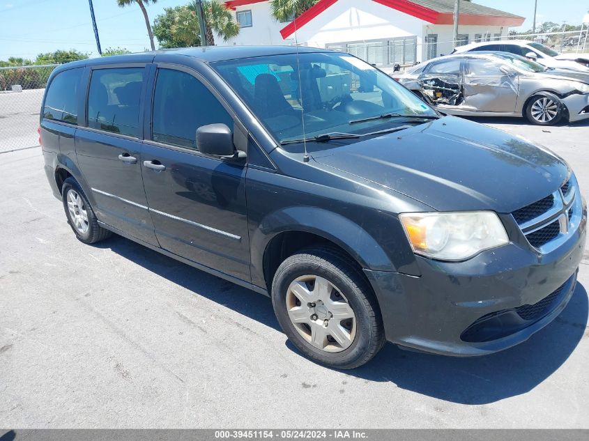 2012 DODGE GRAND CARAVAN SE/AVP