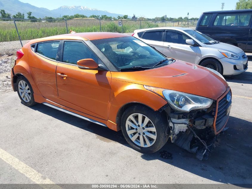 2014 HYUNDAI VELOSTER TURBO W/BLACK