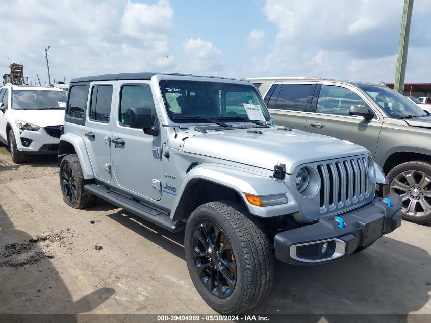 2023 JEEP WRANGLER 4XE SAHARA 4X4