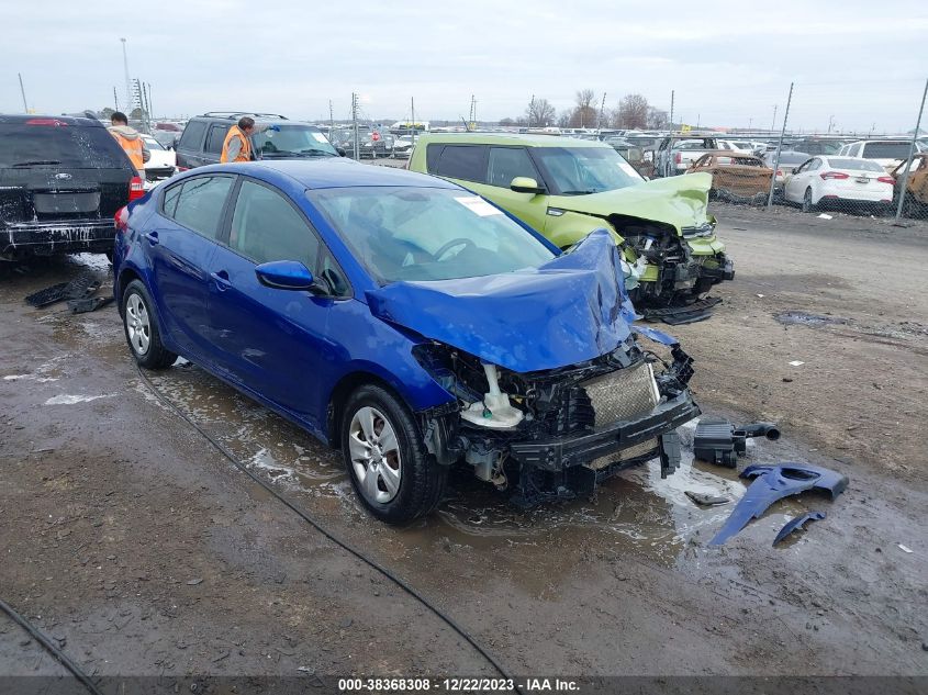 2017 KIA FORTE LX