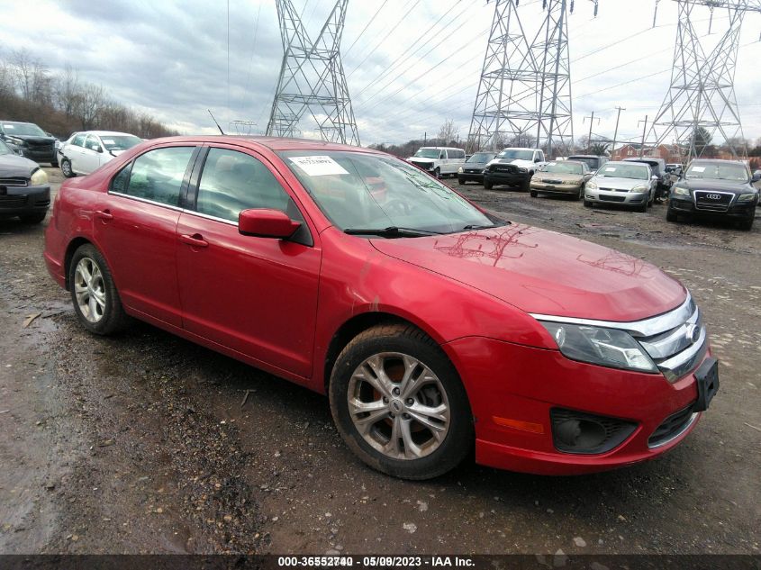 2012 FORD FUSION SE