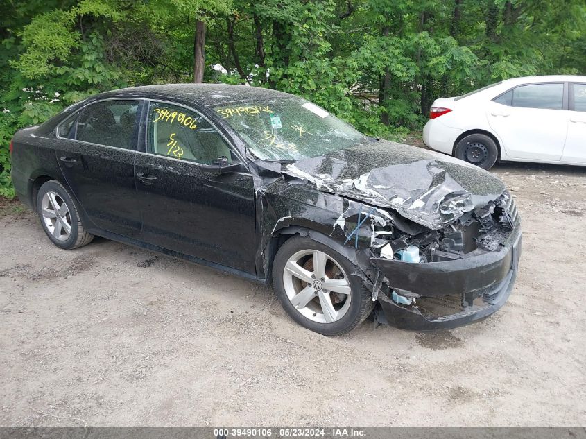 2014 VOLKSWAGEN PASSAT S