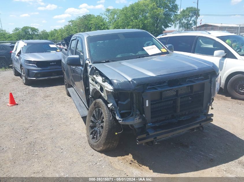 2022 GMC CANYON 2WD  SHORT BOX ELEVATION