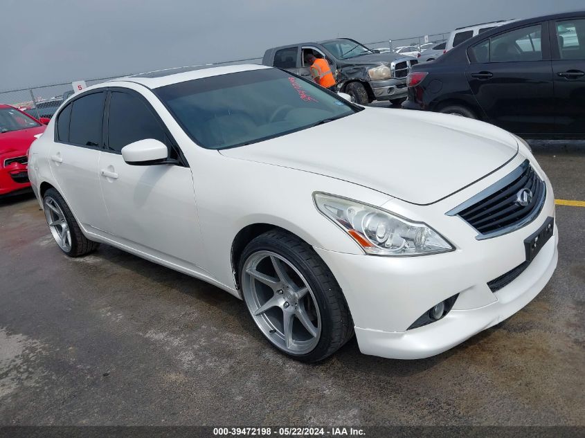 2012 INFINITI G37X SPORT APPEARANCE EDITION