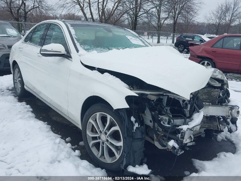 2016 MERCEDES-BENZ C 300 4MATIC/LUXURY 4MATIC/SPORT 4MATIC