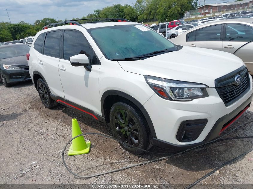 2019 SUBARU FORESTER SPORT