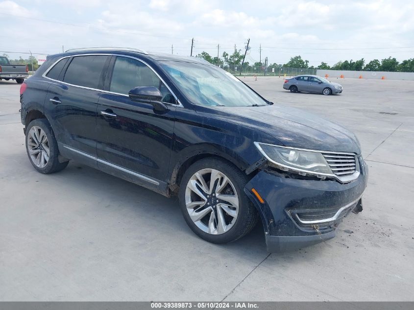 2016 LINCOLN MKX RESERVE