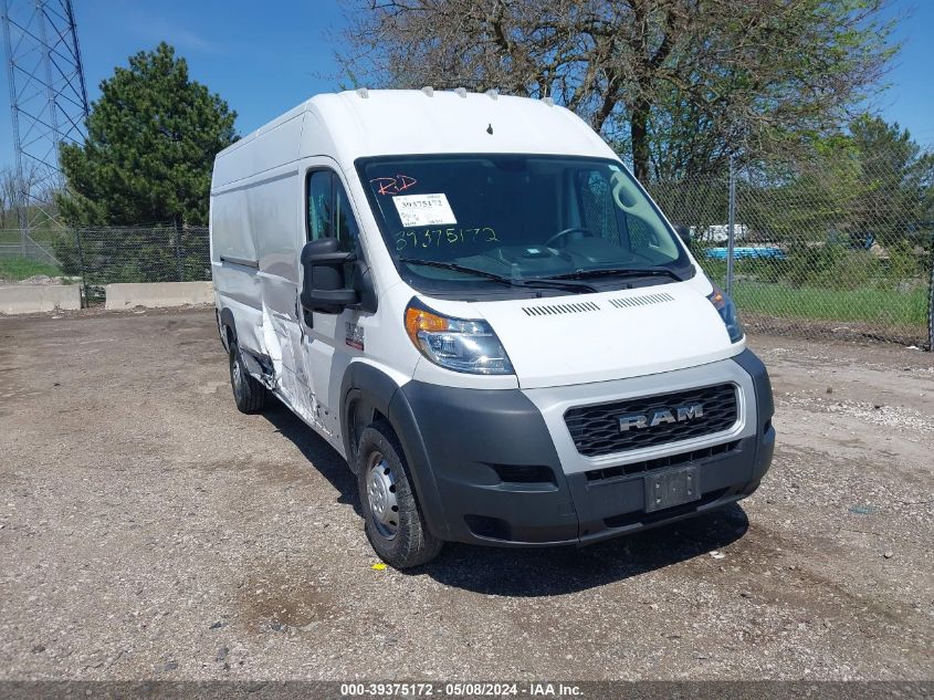 2019 RAM PROMASTER 2500 HIGH ROOF 159 WB