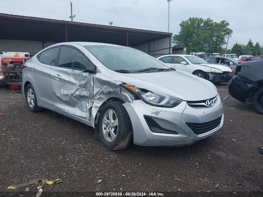 2015 HYUNDAI ELANTRA SE