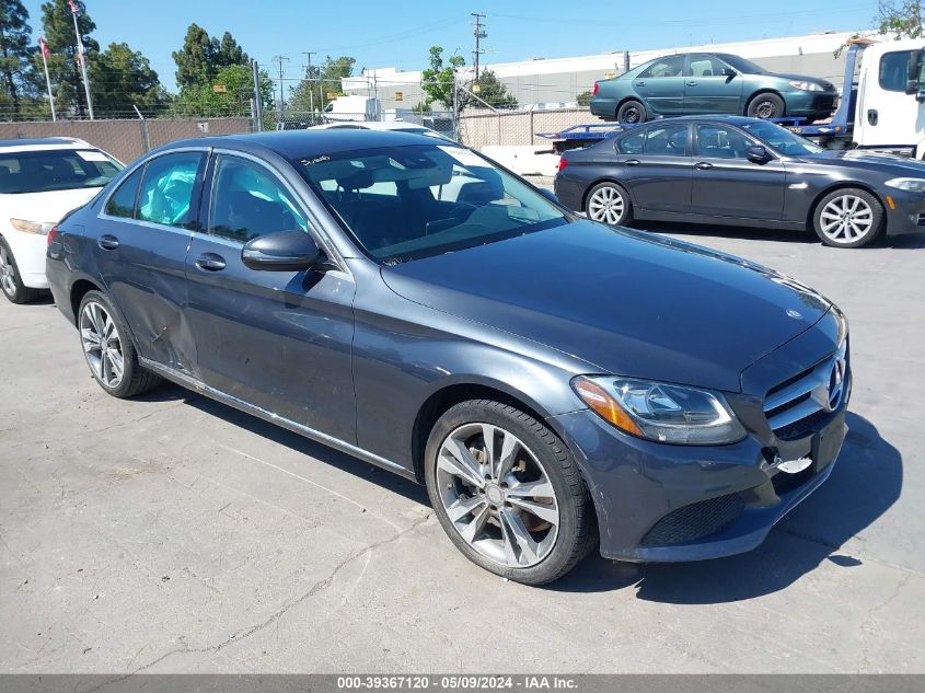 2016 MERCEDES-BENZ C 300 4MATIC/LUXURY 4MATIC/SPORT 4MATIC