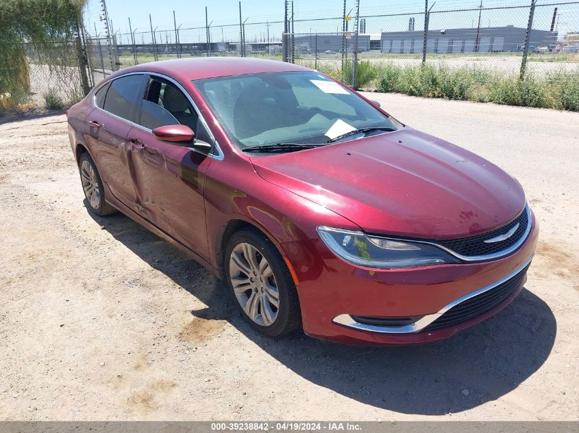 2015 CHRYSLER 200 LIMITED