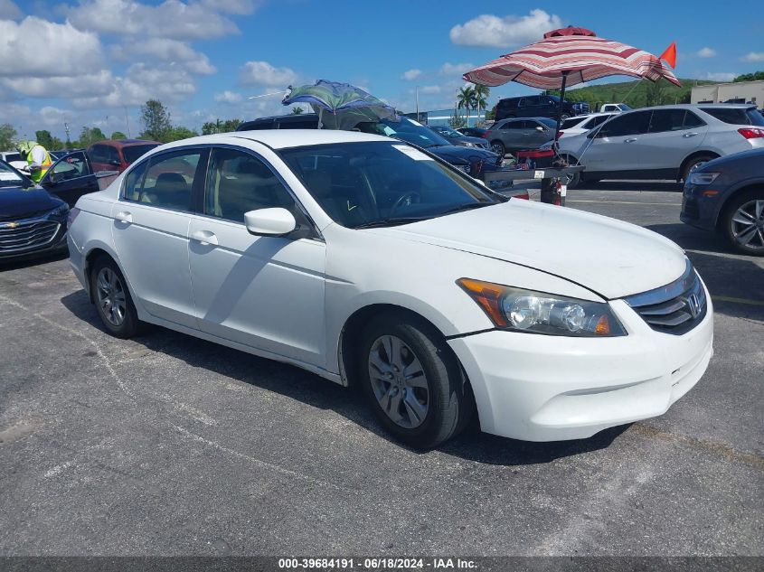 2012 HONDA ACCORD 2.4 SE