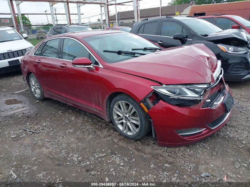 2016 LINCOLN MKZ HYBRID