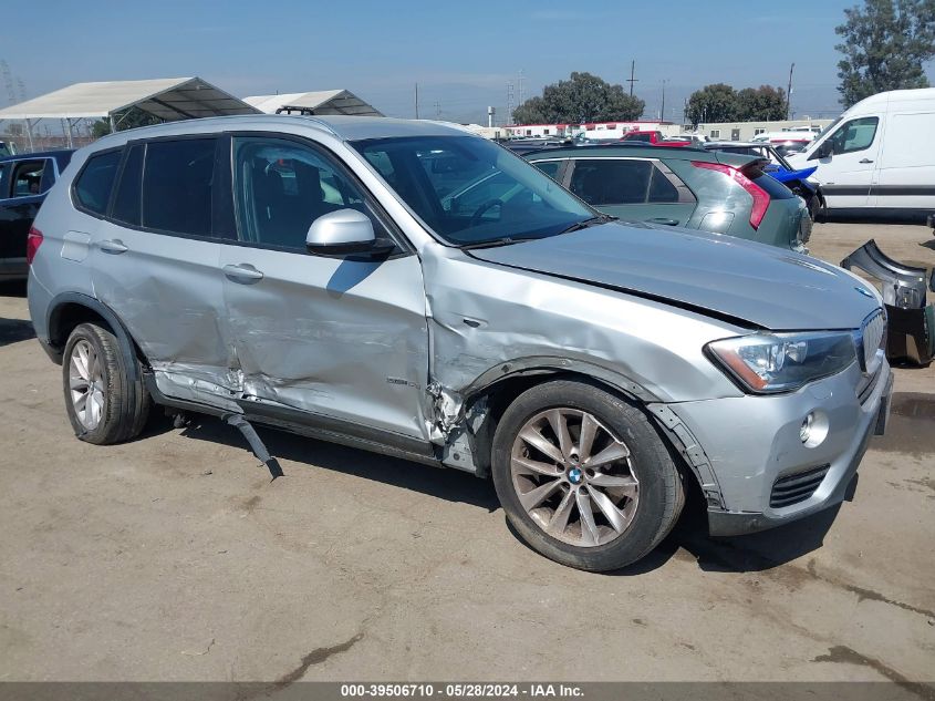 2017 BMW X3 SDRIVE28I