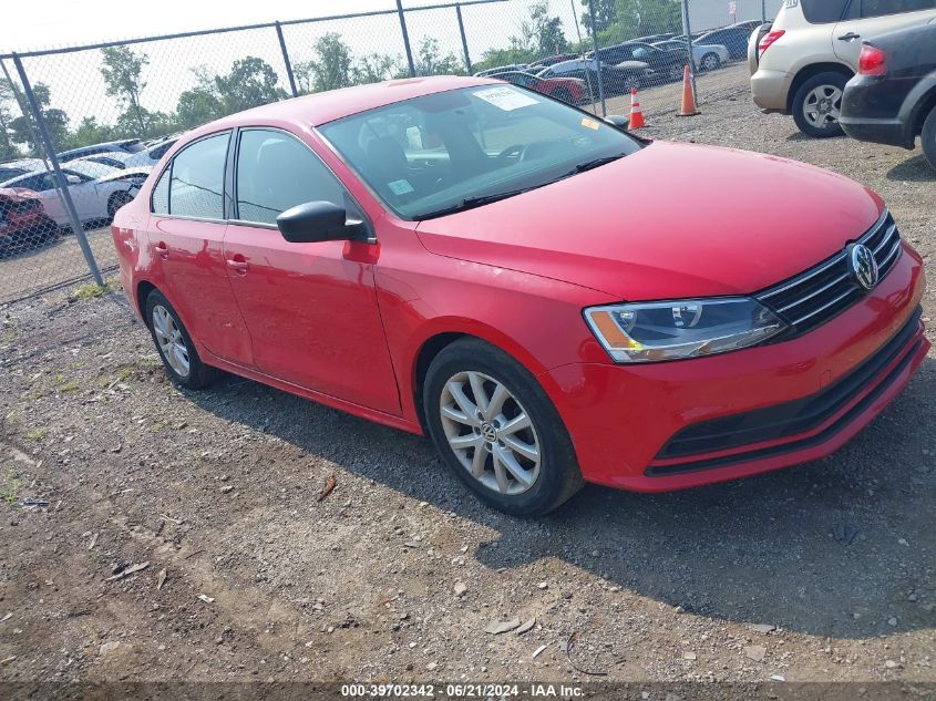 2015 VOLKSWAGEN JETTA 1.8T SE