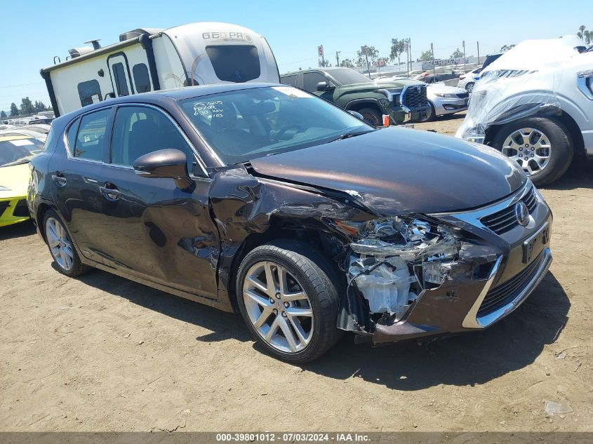 2016 LEXUS CT 200H