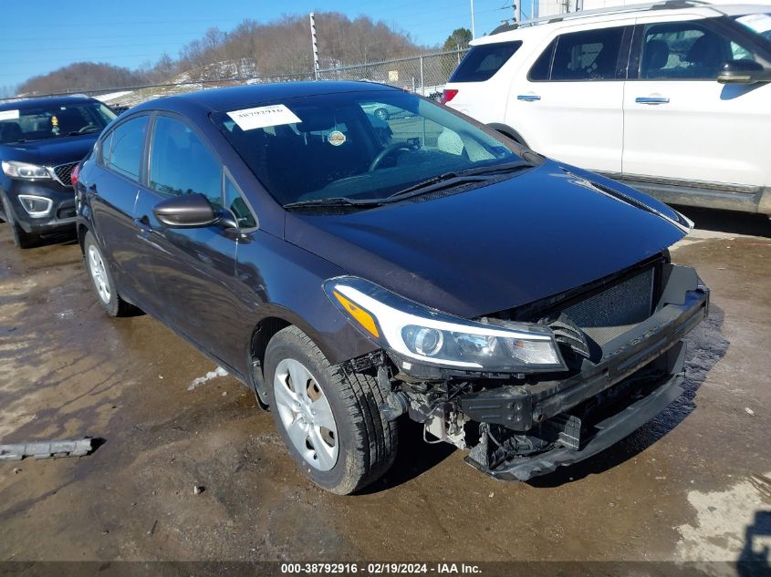 2018 KIA FORTE LX