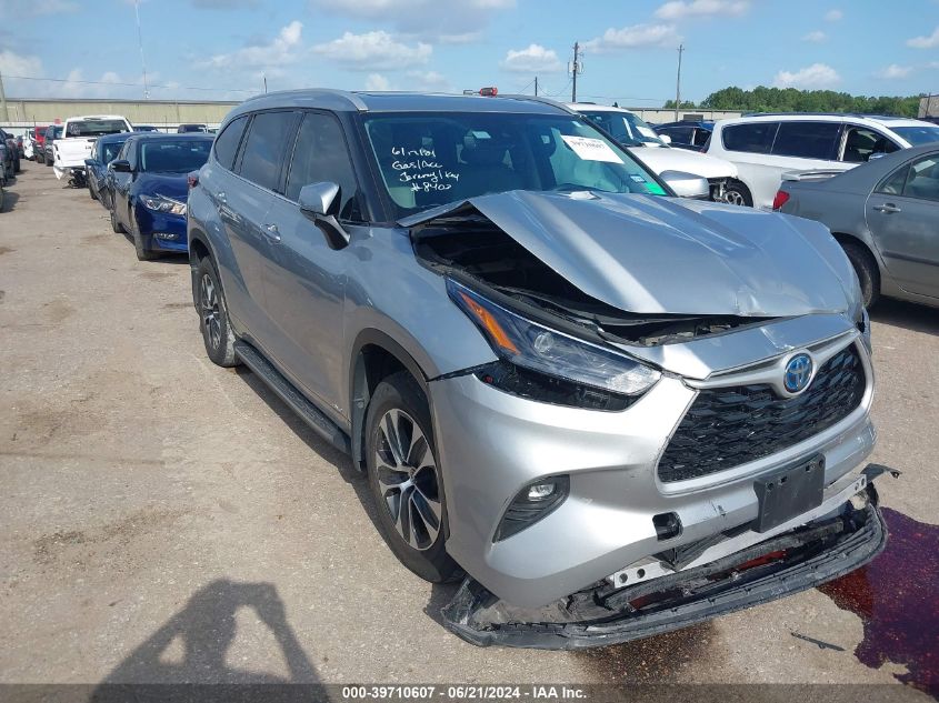 2022 TOYOTA HIGHLANDER HYBRID XLE/HYBRID BRONZE