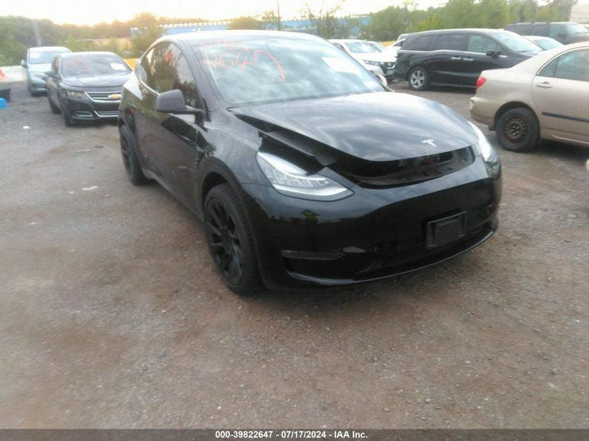 2021 TESLA MODEL Y LONG RANGE DUAL MOTOR ALL-WHEEL DRIVE